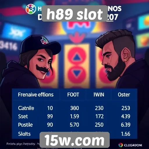 Estatísticas de jogadores ativos no h89 slot